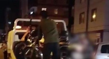 Motosikletle yarış yapanlara ceza yağdı