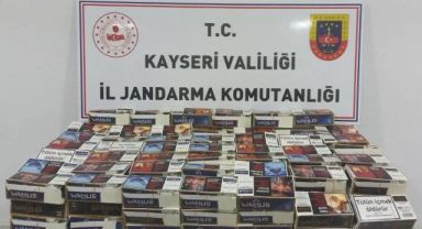  Nakliye aracında 40 bin adet kaçak sigara bulundu