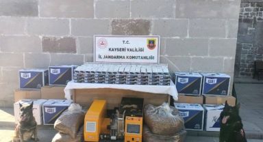 Tütün kaçakçılarına ‘tütün köpekli’ jandarma operasyonu