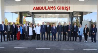 ERÜ Hastaneleri’nin yeni acil ek binası tanıtıldı