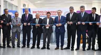  ERÜ Tıp Fakültesi Gevher Nesibe Hastanesi’nin Poliklinik Girişi ve Kan Alma Üniteleri açıldı