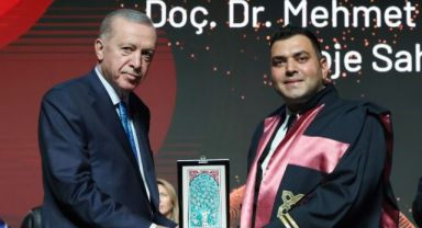 ERÜ’ye Cumhurbaşkanı Recep Tayyip Erdoğan’dan ödül