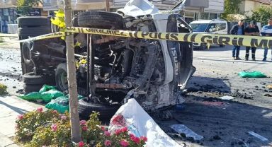 Freni patlayan kamyonet dehşet saçtı: 1 ölü, 1'i ağır 6 yaralı