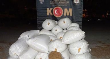 Kayseri'de 1 ton 760 kilo kaçak tütün ele geçirildi