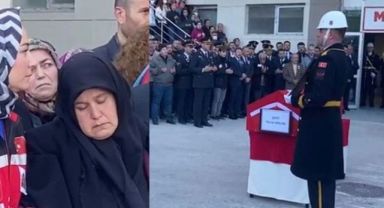Şehit olan taksi şoförü Murat Arslan'a son veda! Ailesi ayakta duramadı