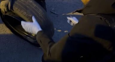  Stepne içerisine gizlenmiş 10 kilo uyuşturucu ele geçirildi