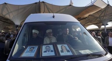 TUSAŞ çalışanı 3 şehit son yolculuğuna uğurlandı