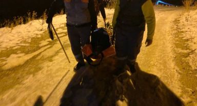 Bağ evinde mahsur kalan diyabet hastası kadın ve ailesi kurtarıldı