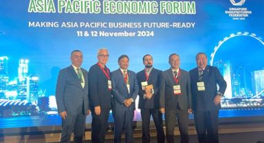 Başkan Büyüksimitci Singapur’da düzenlenen CACCI Konferansı'na katıldı