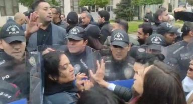 Batman’da DEM Partililer belediyeye girmek istedi: 2 gözaltı