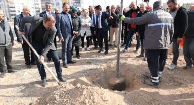 Bünyan'da fidan dikim etkinliği düzenlendi