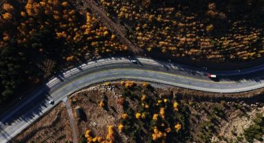 Erciyes'in eteklerinde renk cümbüşü