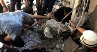 İsrail ordusu aile apartmanını bombaladı: 247 şehit!