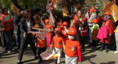  Kayseri'de lösemili çocuklar hem eğlendi hem moral buldu