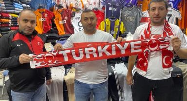 Kayseri'de milli takım formalarının satışı arttı