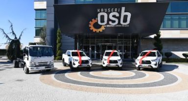 Kayseri OSB filosuna 4 yeni hizmet aracı daha eklendi