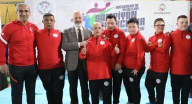 Kocasinan'ın özel sporcusu Samet Balcı'dan Başkan Çolakbayrakdar'a altın madalya sözü