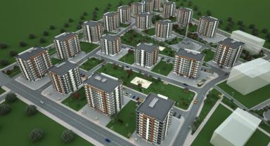 Melikgazi'de 104 daire ve 7 dükkan için kat karşılığı ihale düzenlenecek