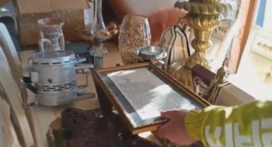 Tarihi eser kaçakçısı polisten kaçamadı