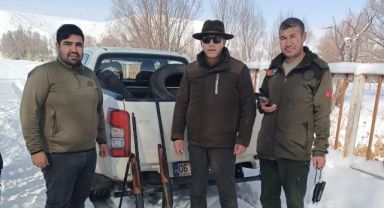 Yasa dışı av yapan 3 kişi yakalandı