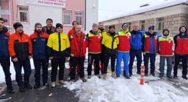 Yaylada mahsur kalan çoban 24 saatte kurtarıldı