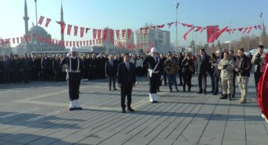 Atatürk'ün Kayseri'ye gelişinin 105. yılı kutlandı