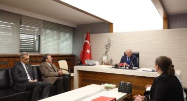 Başkan Büyükkılıç ve hayırsever Birdal cami için protokol imzaladı