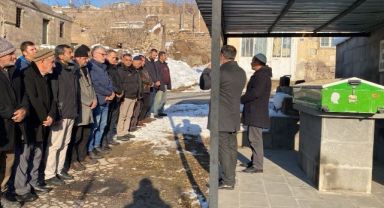 Fabrika yangınında hayatını kaybeden işçi son yolculuğuna uğurlandı