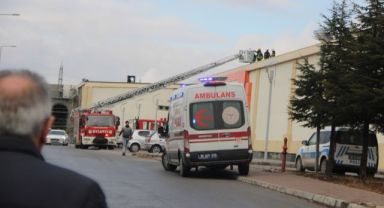 İşyerinde çıkan yangın söndürüldü