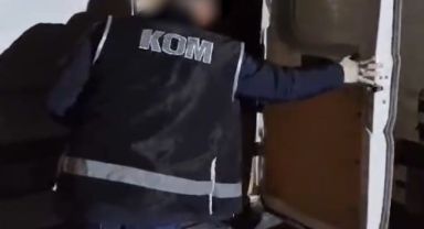 Kayseri'de 1 ton 135 kilo kaçak tütün yakalandı