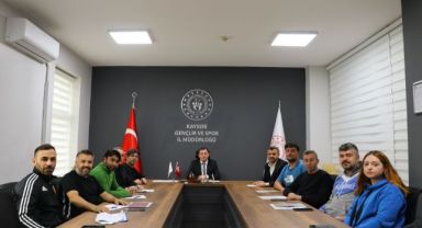 Kayseri'de Kayak Planlama Toplantısı yapıld