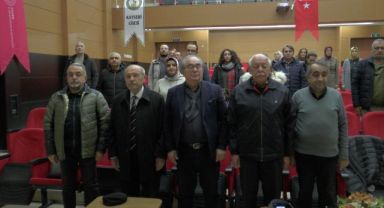  Kayseri’nin tarihi, öğretmenlere anlatıldı