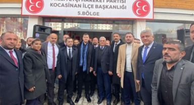 MHP KOCASİNAN 5. BÖLGE AÇILDI