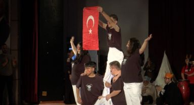 Özel öğrencilerden özel yıl sonu etkinliği