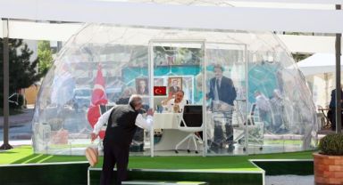 Talas'ta 150 hafta 'şeffaf oda'