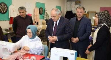 Yahyalı’da tekstil fabrikası için istihdam garantili kurs açıldı