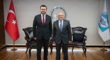 Başkan Büyükkılıç’a AK Parti İl Başkanı Okandan ve yönetiminden ziyaret