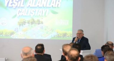 Başkan Büyükkılıç, Yeşil Alanlar Çalıştayı’na katıldı