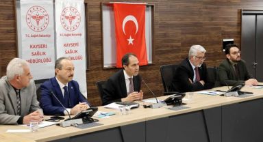 Kayseri'de 2024 yılı sağlık hizmetleri masaya yatırıldı
