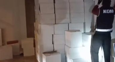 Kayseri'de 900 kilo kaçak tütün ele geçirildi