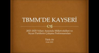 Kayseri Milletvekillerinin Tbmm Performansı Açıklandı
