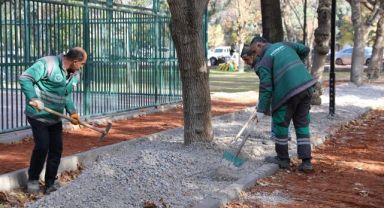 Kocasinan’da parklar modernleşiyor ve güzelleşiyor