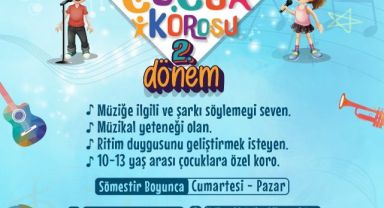 Melikgazi'de 2. Dönem Çocuk Korosu kayıtları başladı