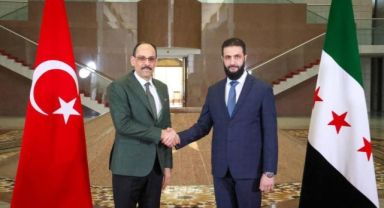 MİT Başkanı İbrahim Kalın Ahmed Şara ile görüştü