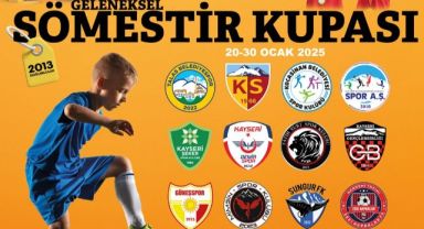 Talas'ta Sömestri Futbol Turnuvası