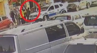 KAYSERİ 'de avukat ile oğlunun uğradığı saldırı kamerada