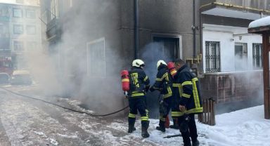 Kayseri'de bodurm katta çıkan yangın söndürüldü