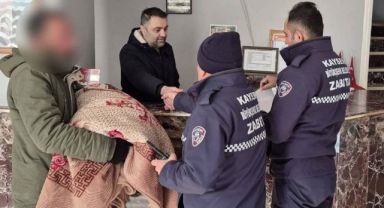 Kayseri'de evsizlere şefkat eli