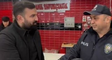 Kayseri polisi, bulduğu yüklü miktarda para dolu çantayı sahibine teslim etti