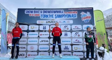 Snowbike Türkiye Şampiyonası’na Kayseri damgası